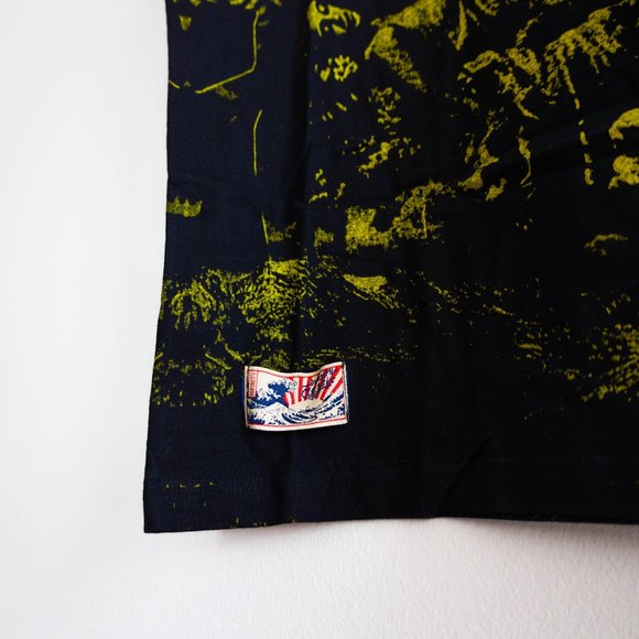 NWT Infinity Aztec Print Black Tee - Picture 5 of 6